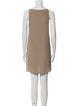 Brunello Cucinelli Scoop Neck Mini Dress