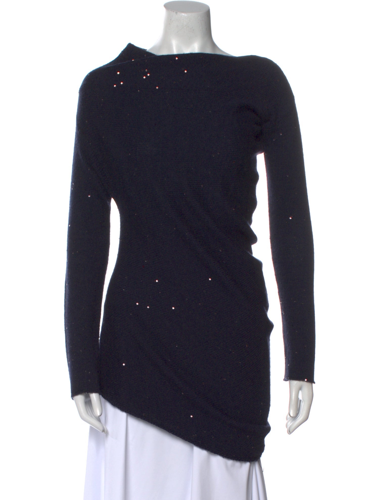 Brunello Cucinelli Cashmere Bateau Neckline Sweater