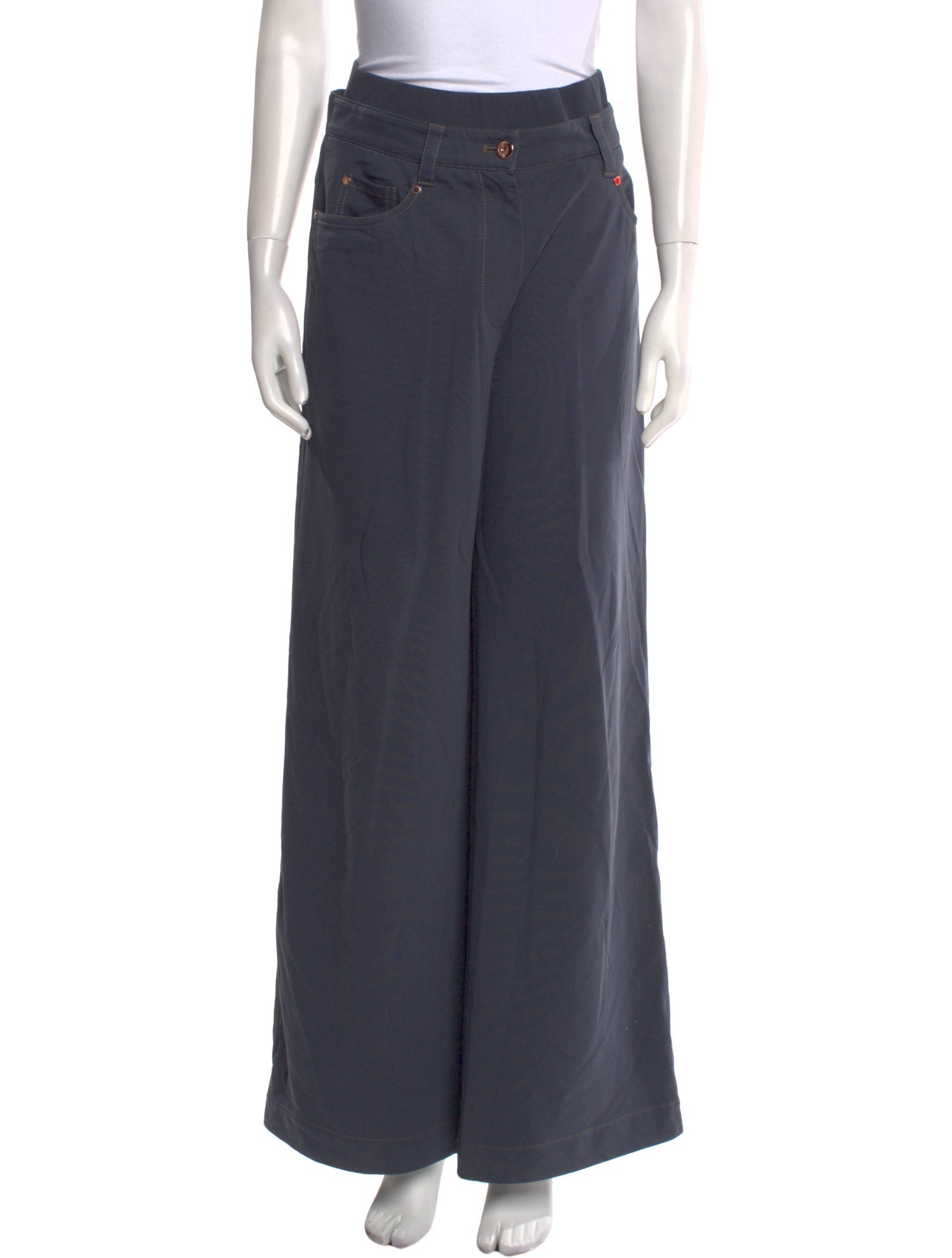 Brunello Cucinelli Wide Leg Pants
