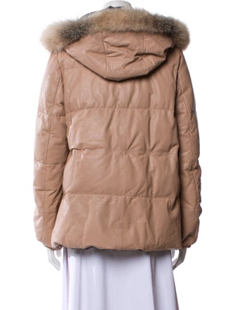 Brunello Cucinelli Leather Parka