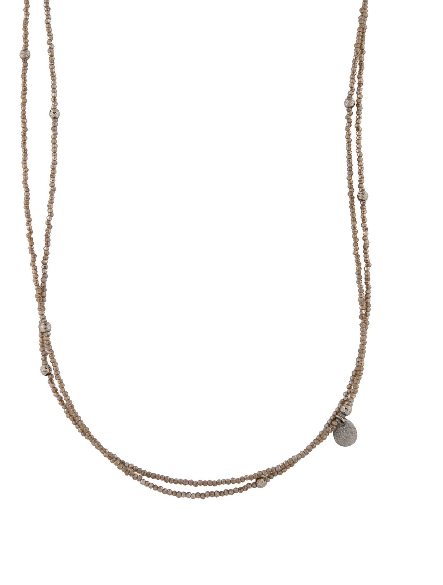 Brunello Cucinelli Beaded Station Necklace