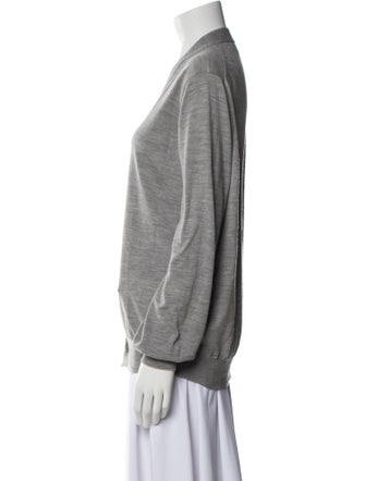 Brunello Cucinelli Virgin Wool V-Neck Sweater