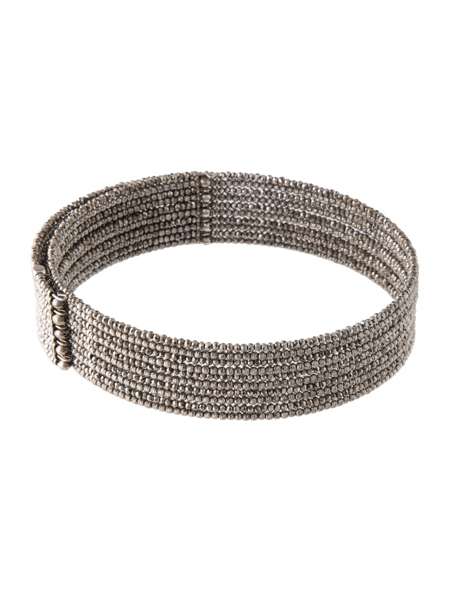 Brunello Cucinelli Vetro Bead Choker Necklace