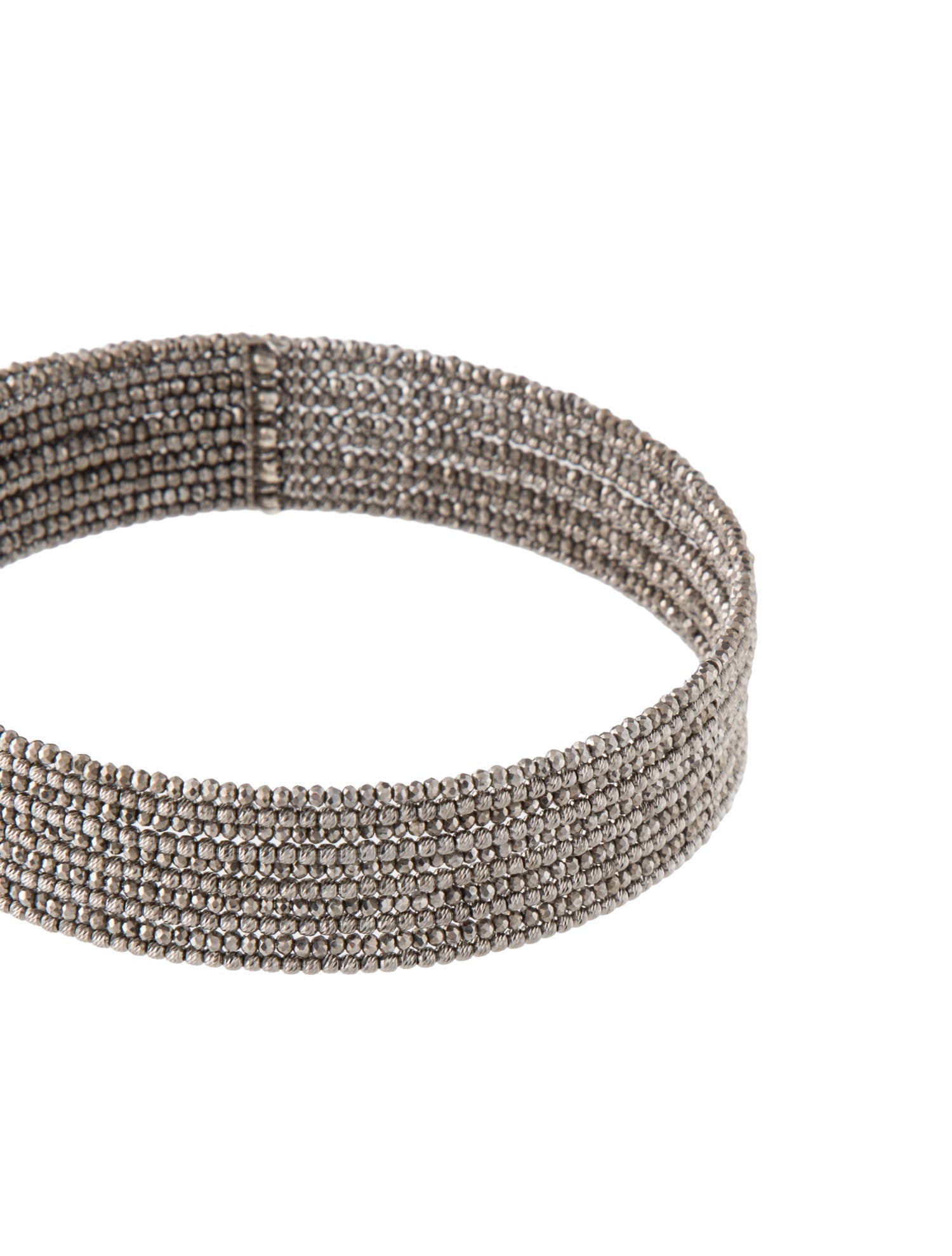 Brunello Cucinelli Vetro Bead Choker Necklace