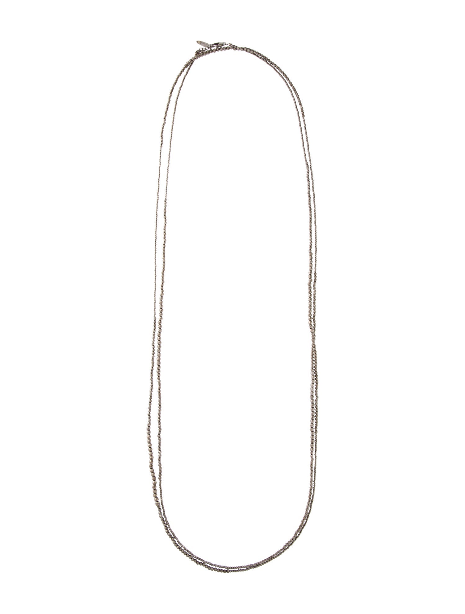 Brunello Cucinelli Long Bead Strand Necklace