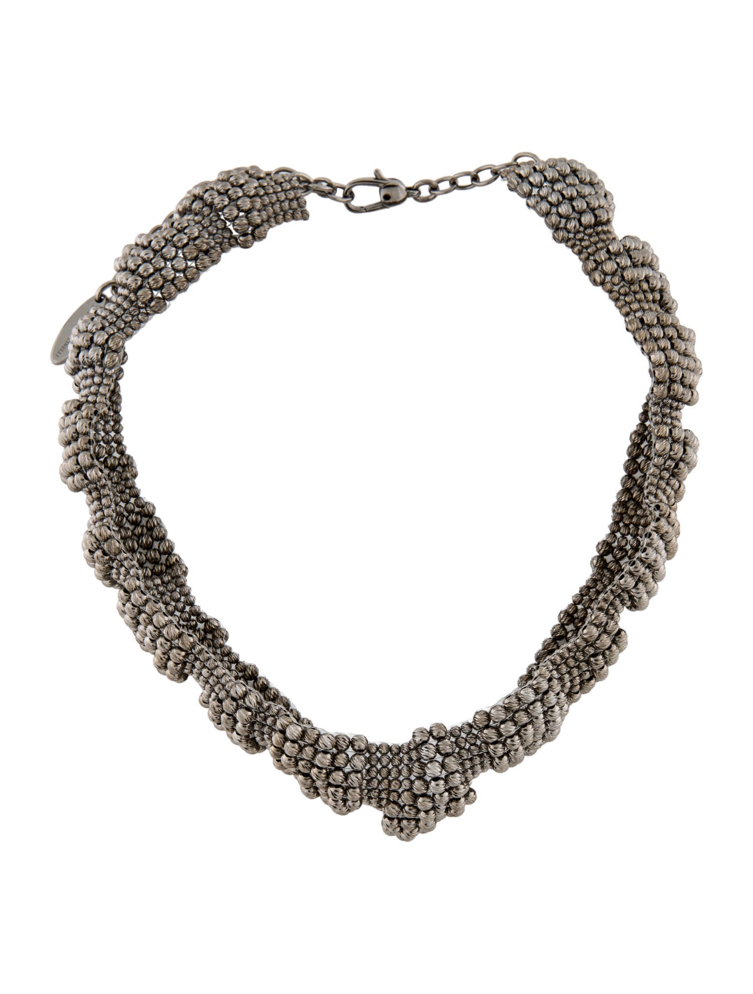 Brunello Cucinelli Sculptured Choker Necklace