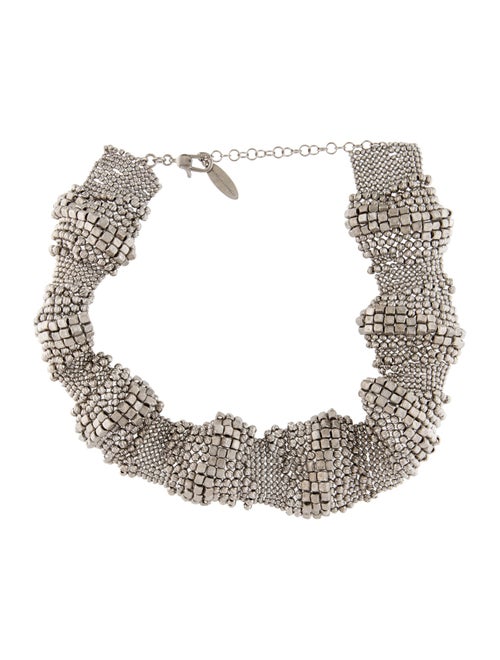 Brunello Cucinelli Beaded Collar Necklace