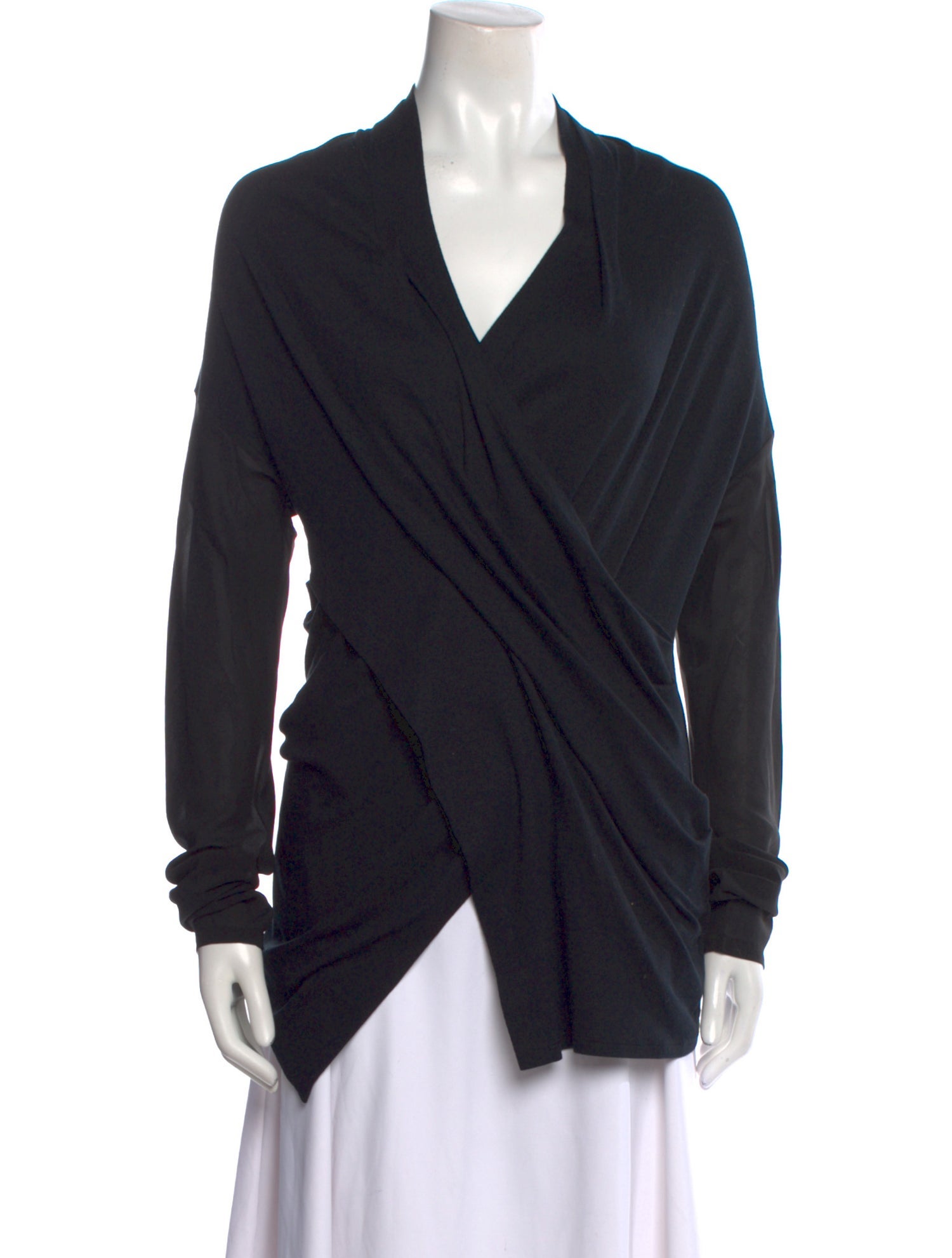 Brunello Cucinelli Silk V-Neck Blouse