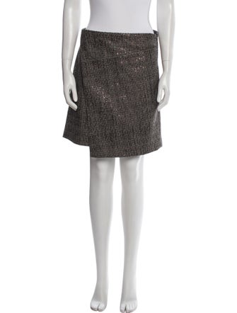 Brunello Cucinelli Virgin Wool Mini Skirt