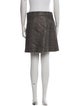 Brunello Cucinelli Virgin Wool Mini Skirt