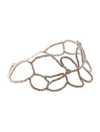Brunello Cucinelli Ramage Choker Collar Necklace