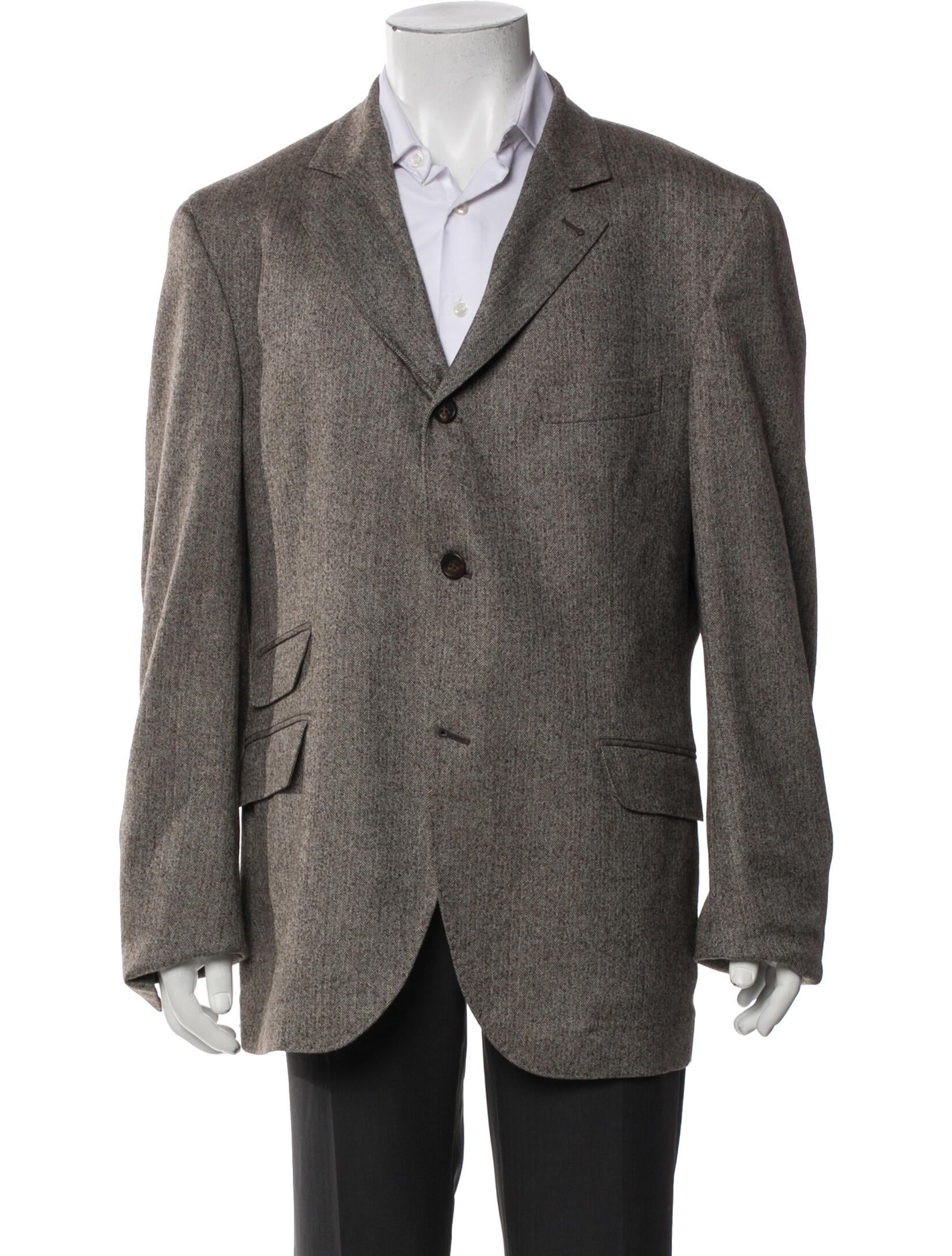 Brunello Cucinelli Wool Peacoat