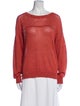 Brunello Cucinelli Linen Bateau Neckline Sweater