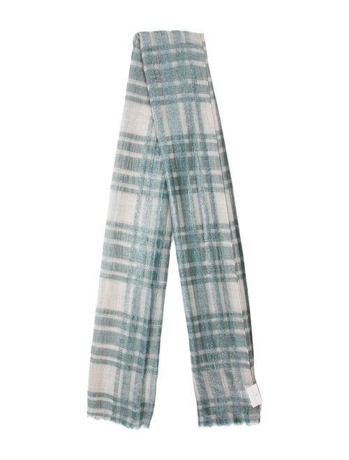 Brunello Cucinelli Cashmere Striped Scarf