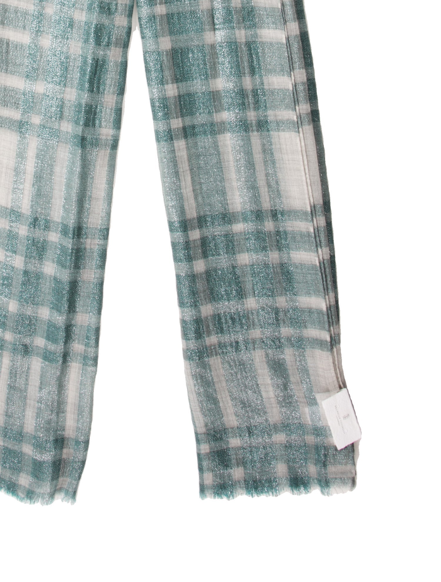 Brunello Cucinelli Cashmere Striped Scarf
