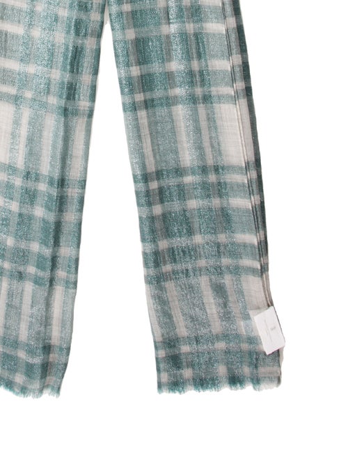 Brunello Cucinelli Cashmere Striped Scarf