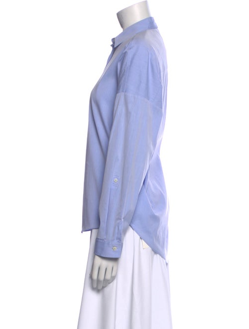 Brunello Cucinelli Long Sleeve Button-Up Top