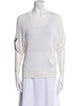 Brunello Cucinelli Scoop Neck Short Sleeve Sweatshirt