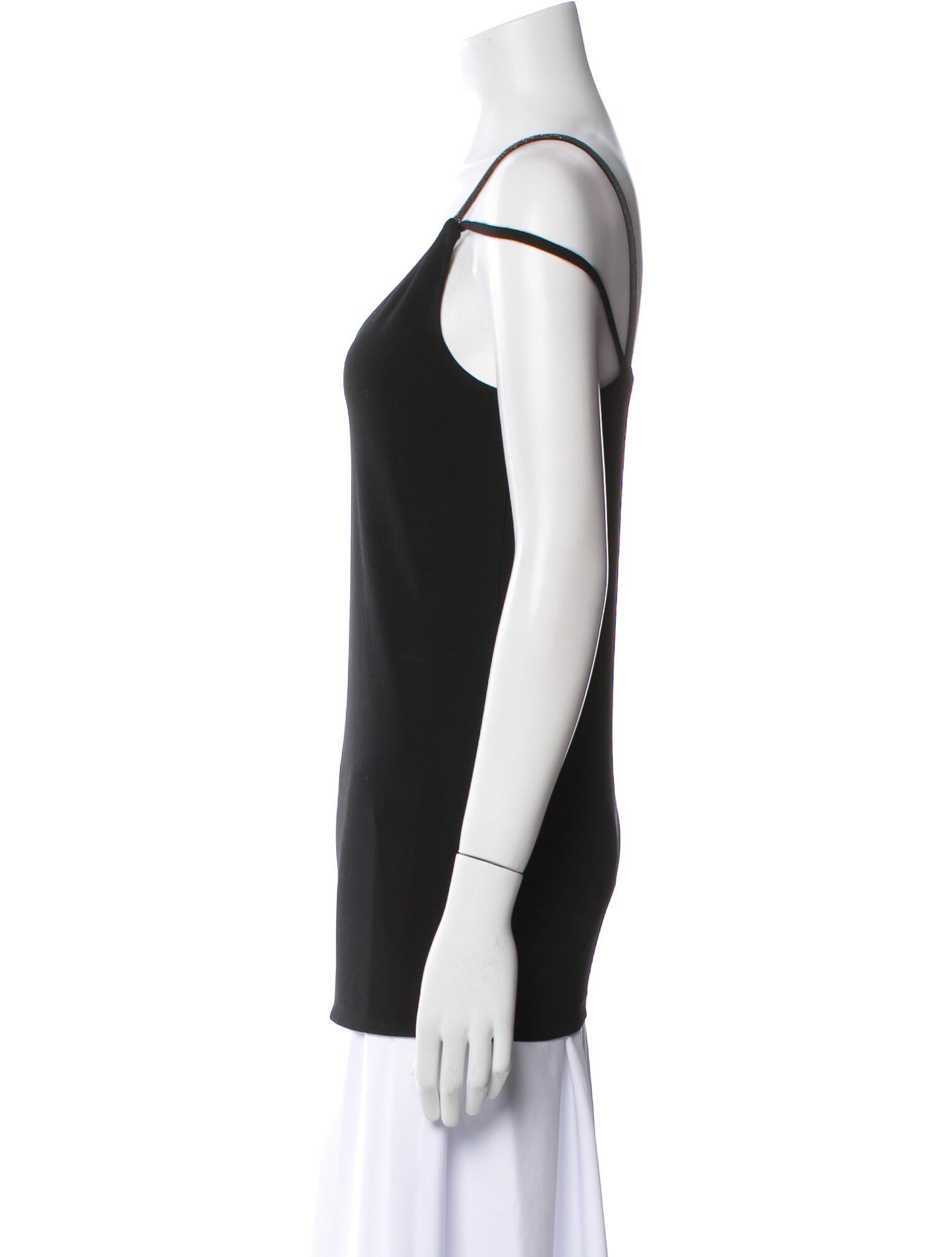 Brunello Cucinelli V-Neck Sleeveless Top