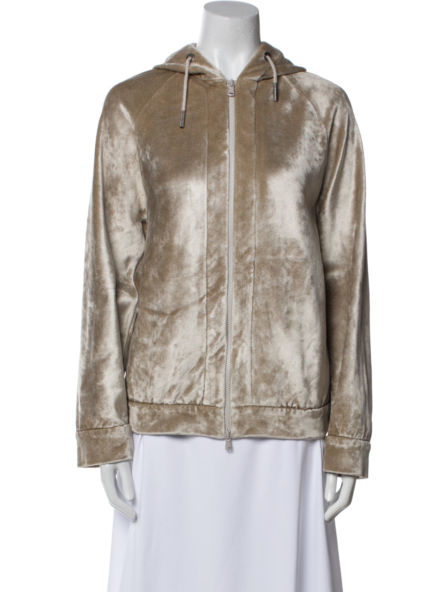 Brunello Cucinelli V-Neck Long Sleeve Sweatshirt