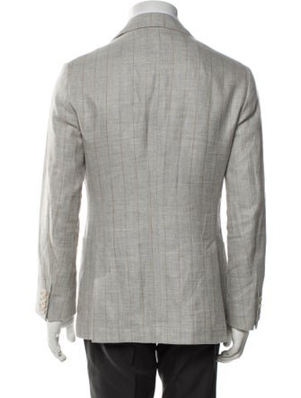 Brunello Cucinelli Linen Striped Blazer