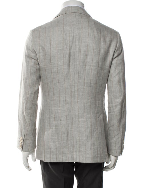 Brunello Cucinelli Linen Striped Blazer