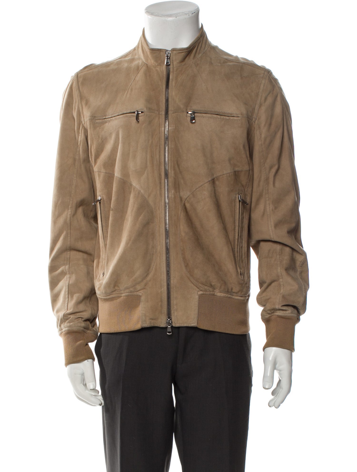 Brunello Cucinelli Leather Utility Jacket