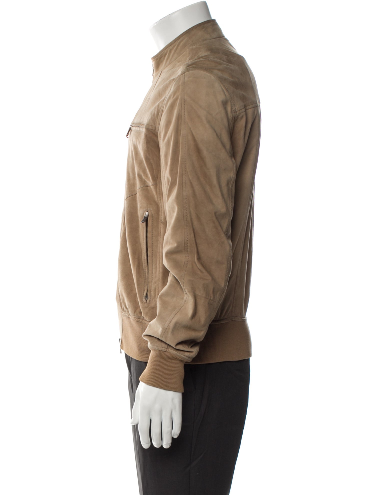 Brunello Cucinelli Leather Utility Jacket