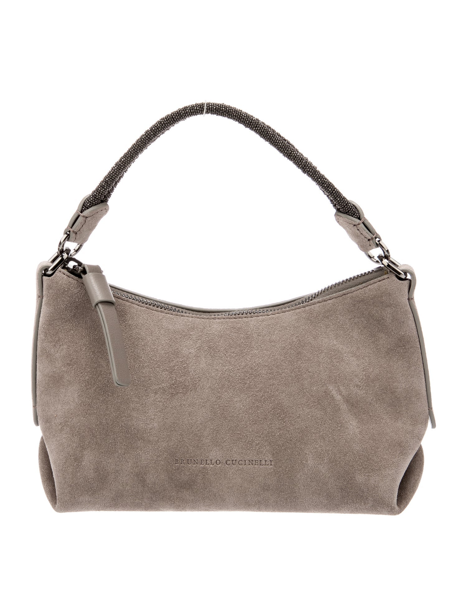 Brunello Cucinelli Leather Top Handle Bag
