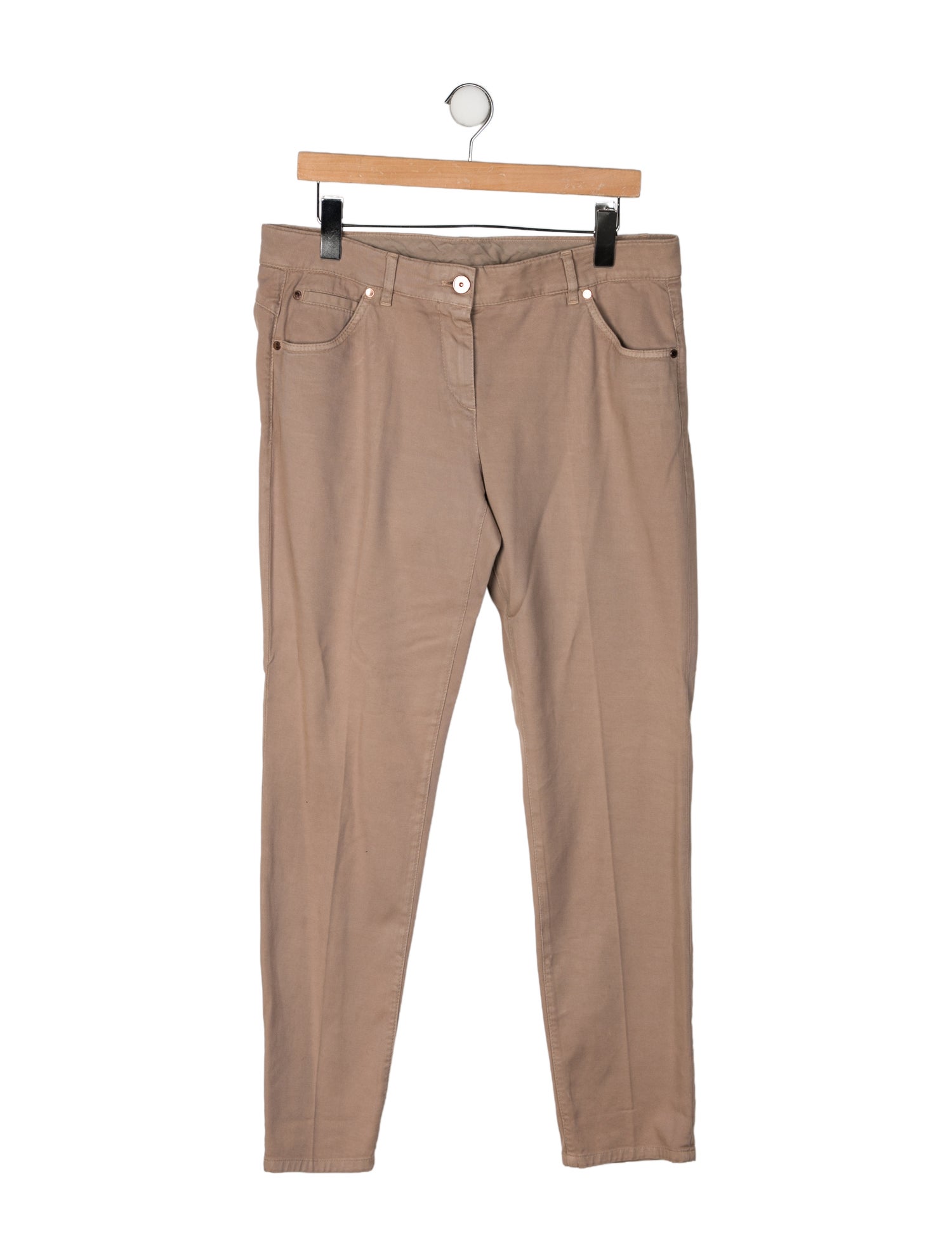 Brunello Cucinelli Mid-Rise Skinny Leg Jeans