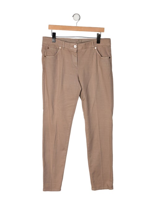 Brunello Cucinelli Mid-Rise Skinny Leg Jeans