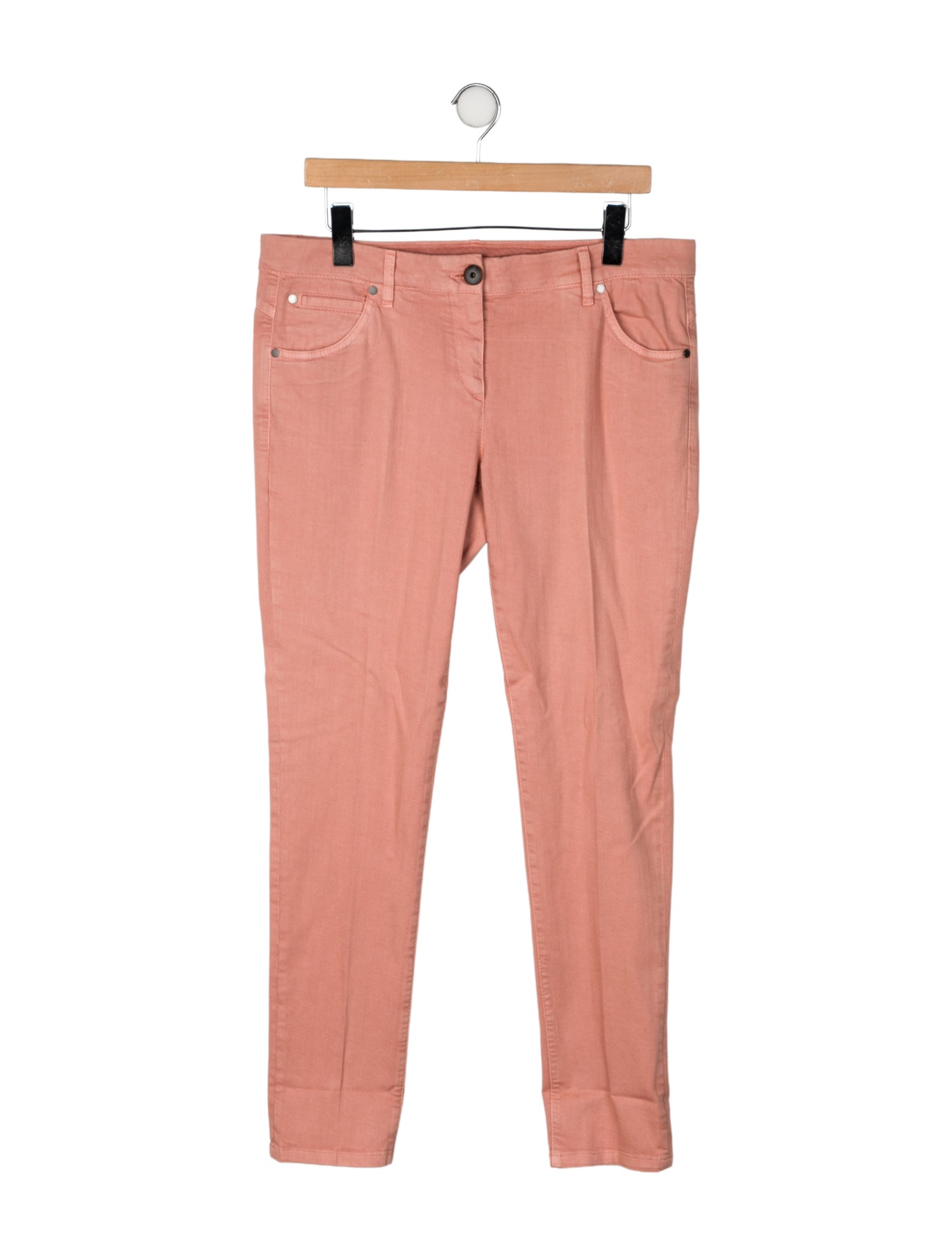 Brunello Cucinelli Mid-Rise Skinny Leg Jeans