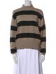 Brunello Cucinelli Virgin Wool Striped Sweater