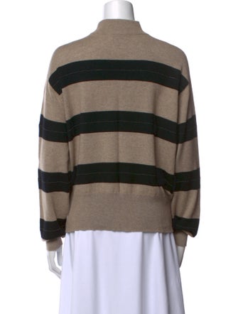 Brunello Cucinelli Virgin Wool Striped Sweater