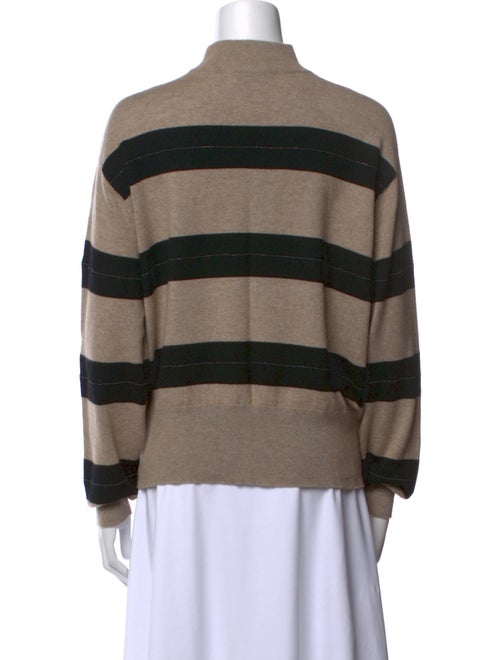 Brunello Cucinelli Virgin Wool Striped Sweater
