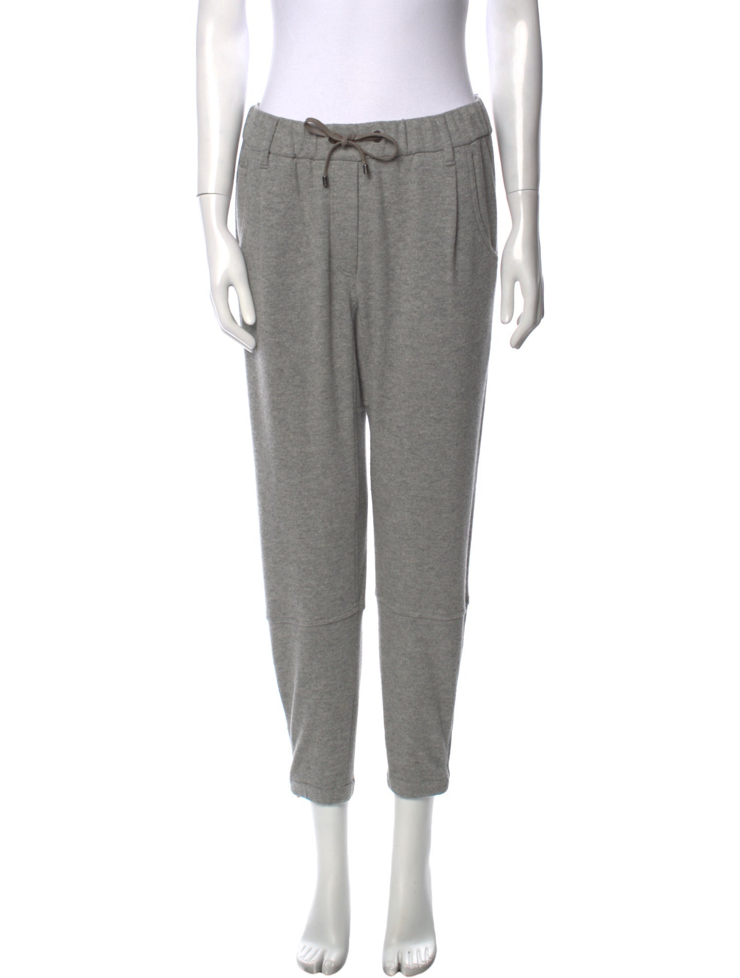 Brunello Cucinelli Virgin Wool Straight Leg Pants