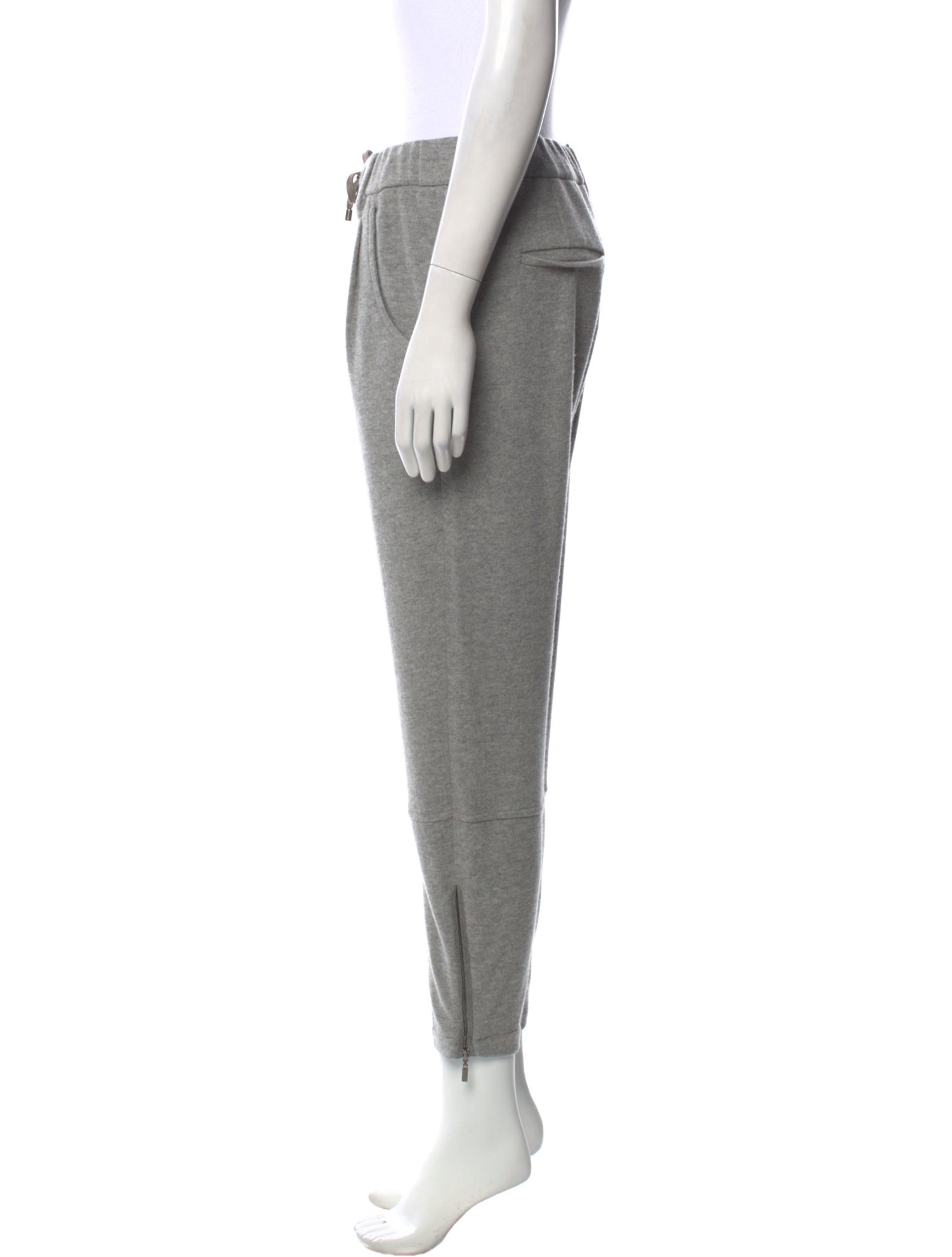 Brunello Cucinelli Virgin Wool Straight Leg Pants