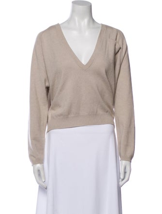 Brunello Cucinelli Cashmere V-Neck Sweater