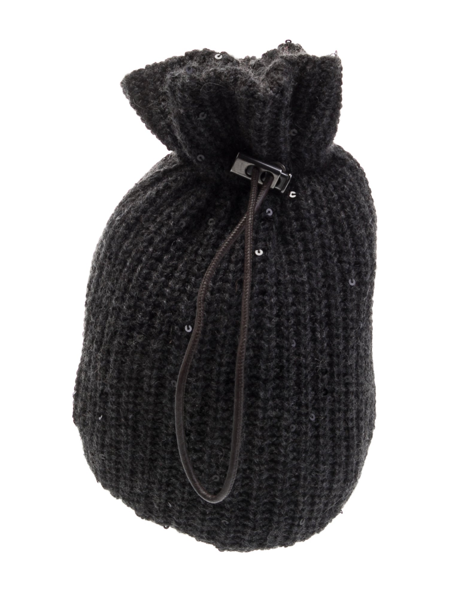 Brunello Cucinelli Wool Evening Bag w/ Tags