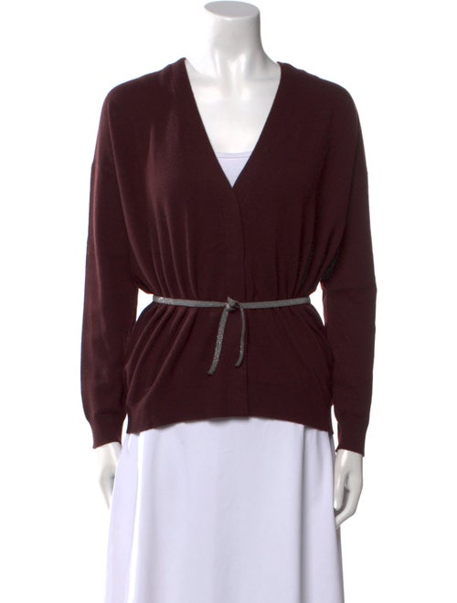 Brunello Cucinelli Virgin Wool V-Neck Sweater