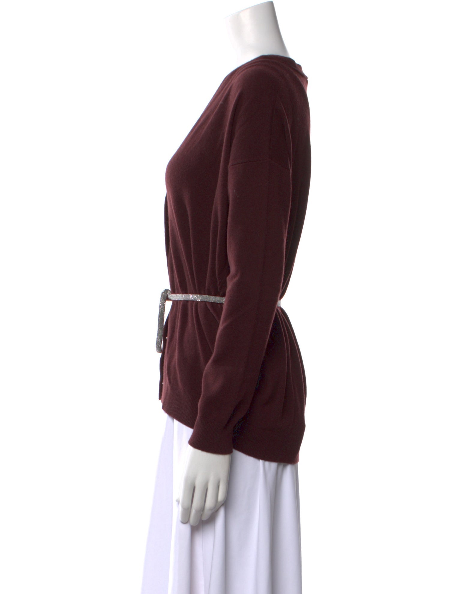 Brunello Cucinelli Virgin Wool V-Neck Sweater