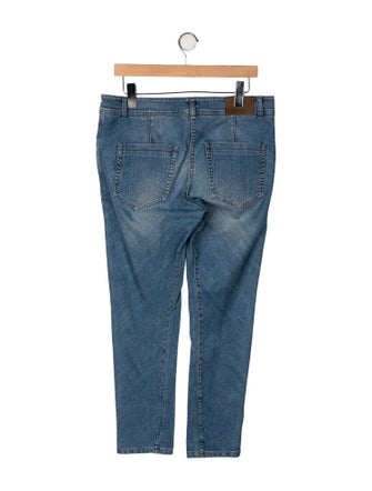 Brunello Cucinelli Mid-Rise Skinny Leg Jeans