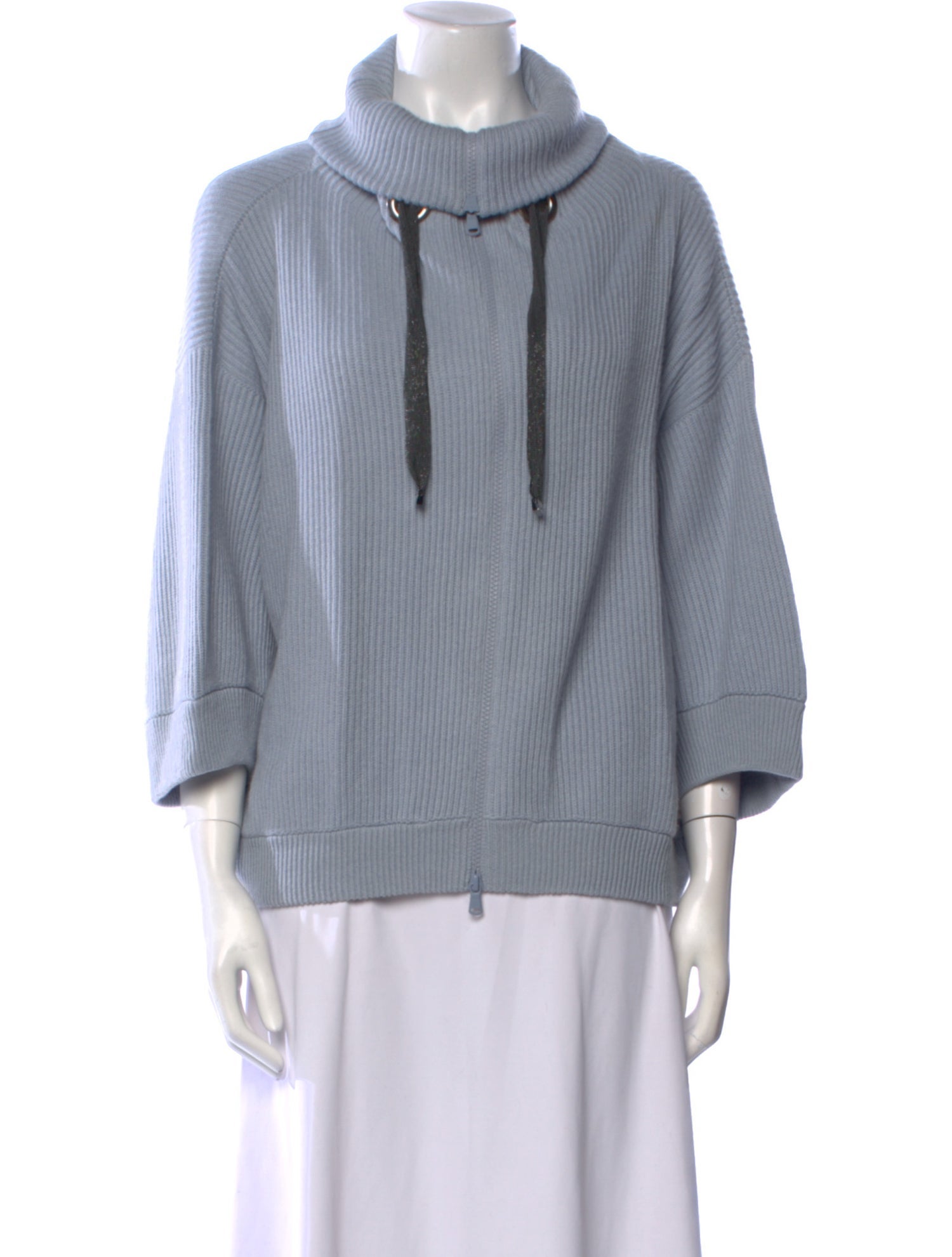 Brunello Cucinelli Cashmere Cowl Neck Sweater