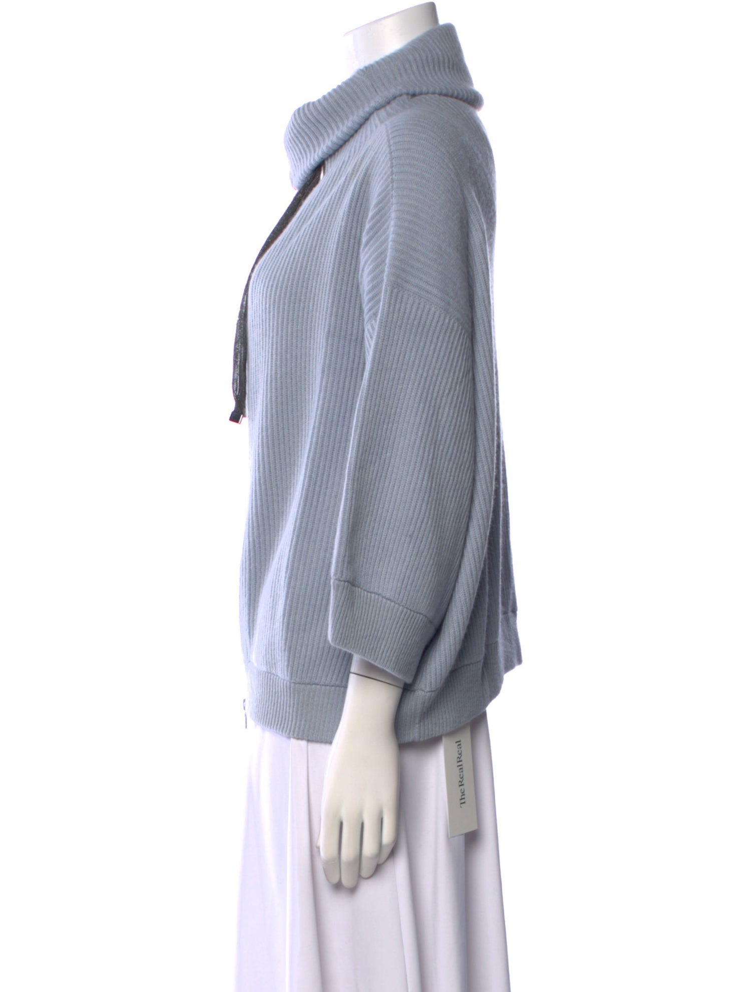 Brunello Cucinelli Cashmere Cowl Neck Sweater