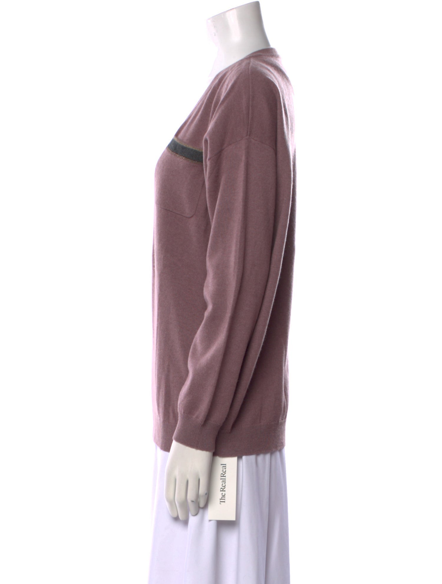 Brunello Cucinelli Cashmere V-Neck Sweater