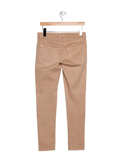 Brunello Cucinelli High-Rise Skinny Leg Jeans