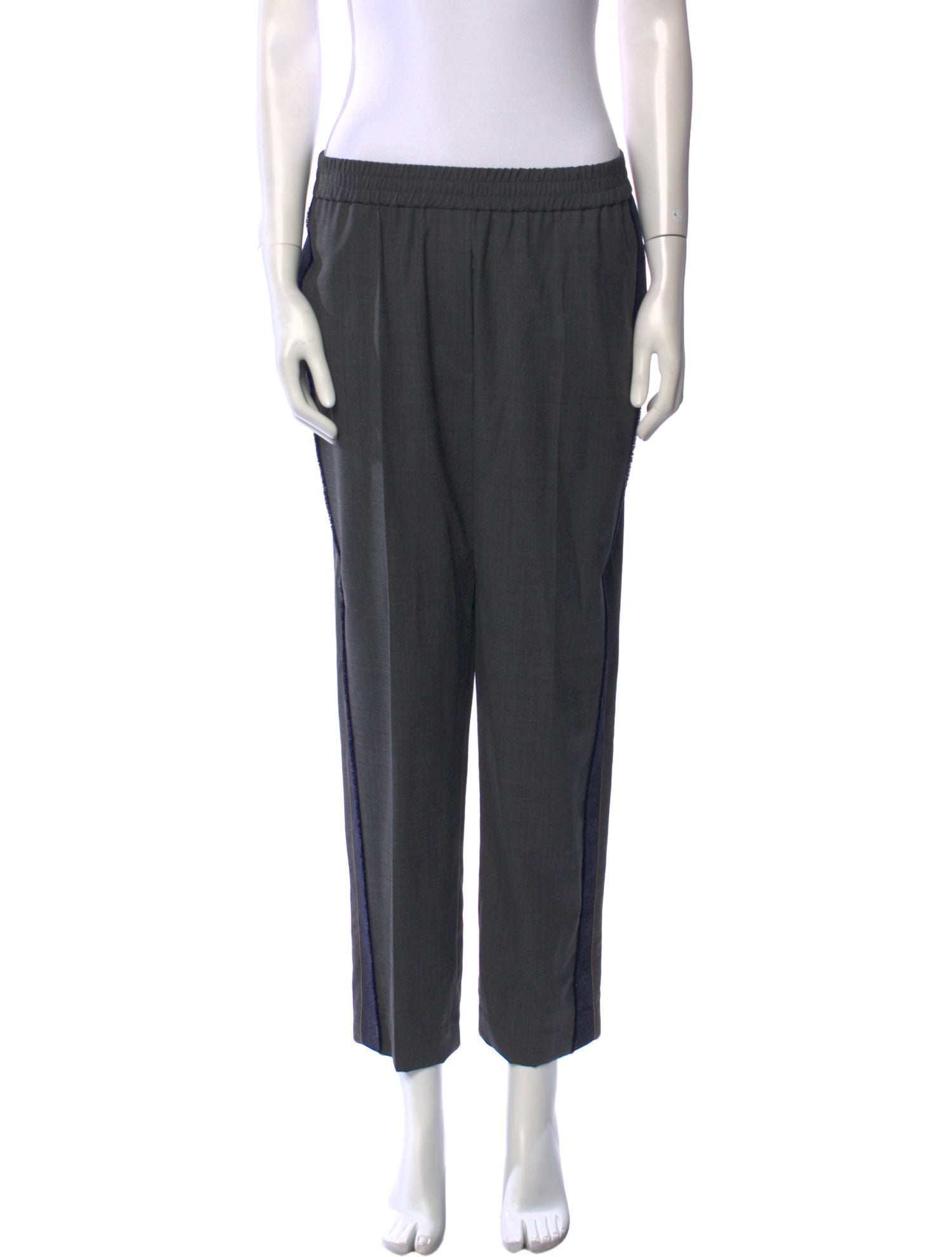 Brunello Cucinelli Virgin Wool Straight Leg Pants w/ Tags