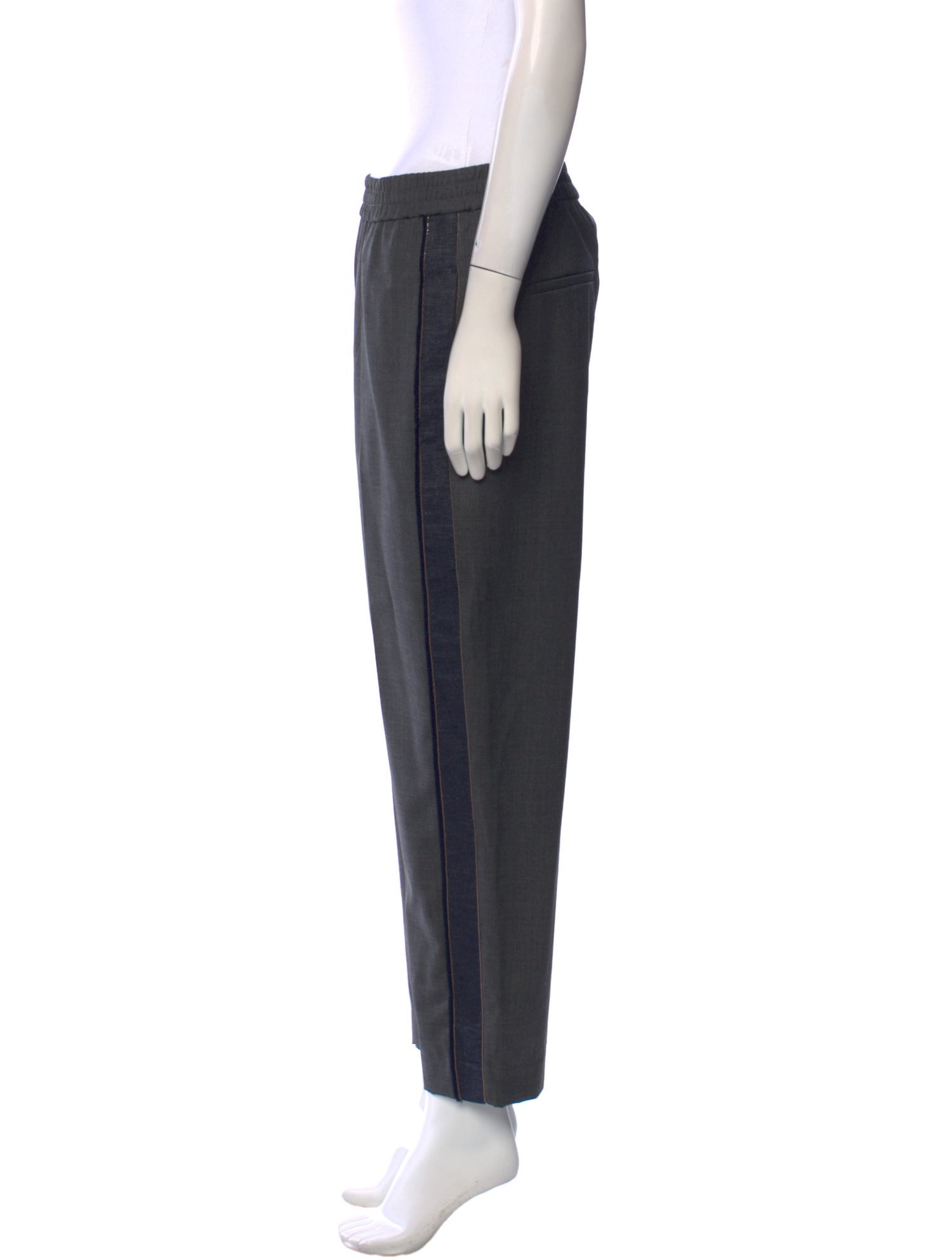 Brunello Cucinelli Virgin Wool Straight Leg Pants w/ Tags