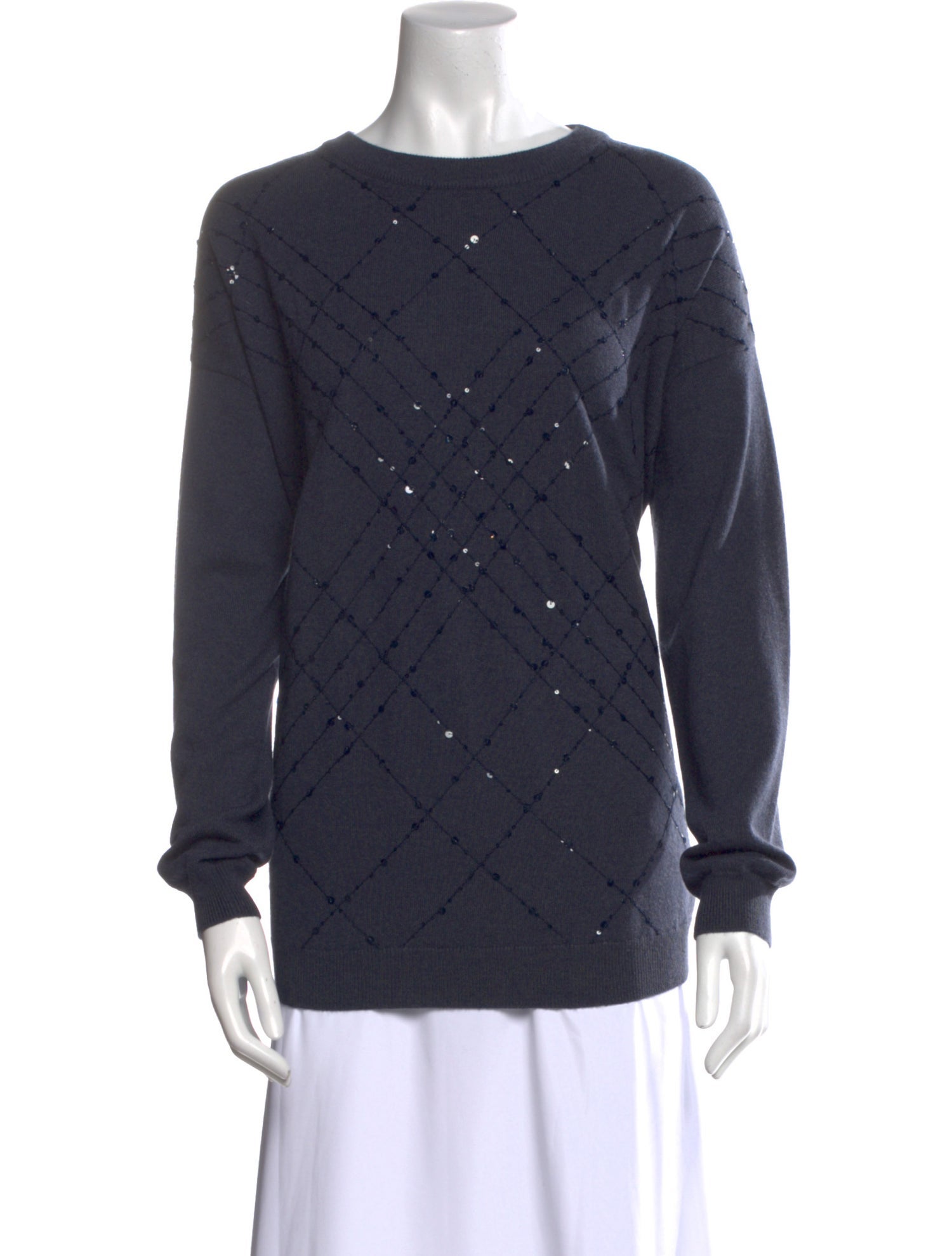 Brunello Cucinelli Cashmere Bateau Neckline Sweater