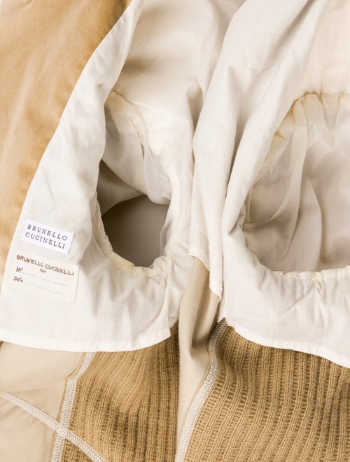 Brunello Cucinelli Leather Blazer